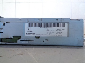 RENAULT TRAFFIC PRO РАДИО BECKER МОДЕЛЬ BE7830