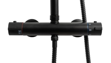 CALANI DAYTON ЧЕРНЫЙ ДУШЕВОЙ НАБОР ТЕРМОСТАТ