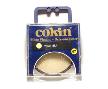 filtr Cokin 67mm Warm 81A FRANCE / FRANCJA CIEPŁY