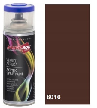 Uni. lakier akrylowy BRĄZ MAHOŃ RAL8016
