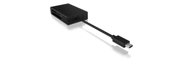 Кардридер ICY BOX IB-CR401-C3 USB 3.2 Gen 1 (3.1 Gen 1) Type-C Черный