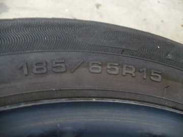 KOLO REZERVY DOJEZDOVÉ 4X100 DACIA DOKKER LODGY 185/65R15