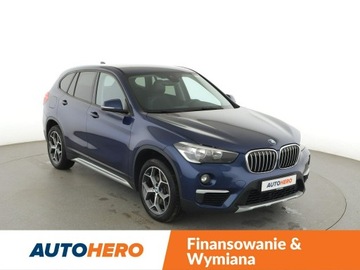 BMW X1 F48 Crossover xDrive20d 190KM 2016 BMW X1 4x4 automat półskóra klima auto navi, zdjęcie 9