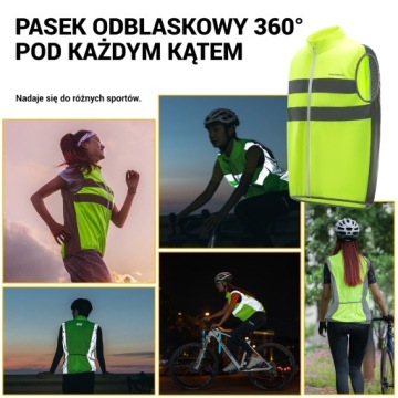 ROCKBROS Светоотражающий спортивный жилет 3XL