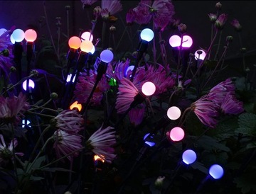 2 шт. СОЛНЕЧНАЯ ЛАМПА FIREFLY SWING BALL SARDEN BALL 10LED