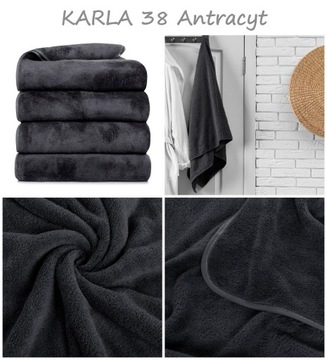 Набор из 4 банных полотенец из микрофибры 50х100 - Быстросохнущие