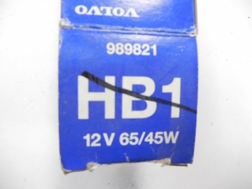 ЛАМПОЧКА VOLVO 989821 12В 65-45Вт