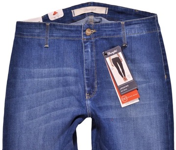 WRANGLER spodnie SKINNY mid JEGGING W26 L32