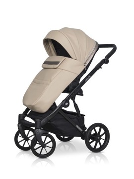 Детская коляска Delta Ecco Riko Basic 2-в-1, КОНВЕРСИВНОЕ СИДЕНИЕ до 22 КГ