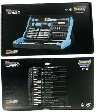 Hazet Klucze nasadowe 1/4” Smart Case Premium 73