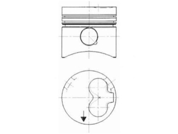 KOLBENSCHMIDT 90732610 PÍST