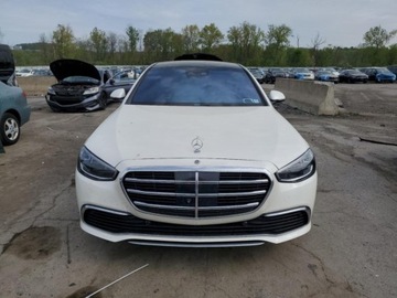 Mercedes Klasa S W223/V223 2022 Mercedes-Benz Klasa S 2022r., 4x4, 4.0L 4.0 Hybryda 496KM, zdjęcie 4