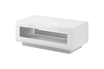 Stolik kawowy 110x44x60 cm TULSA biały połysk Kons
