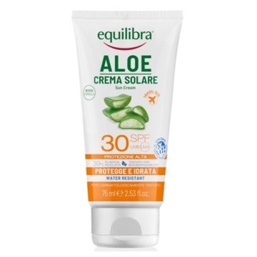 Equilibra Aloe 75 мл солнцезащитный крем с SPF 30