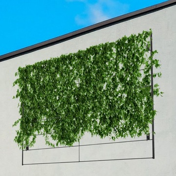 Цветочная лестница Металлическая опора 120х75 см