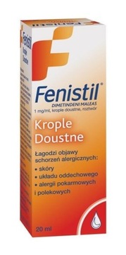 Fenistil krople doustne 1 mg/ml, 20 ml