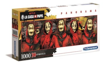 PUZZLE 1000 EL DOM Z PAPIERU 39545 CLEMENTONI