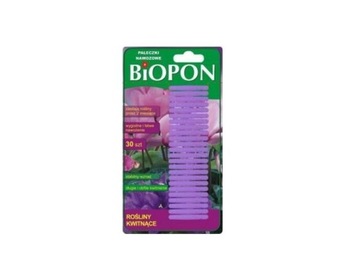 BIOPON pałeczki nawozowe do roślin kwitnących 30