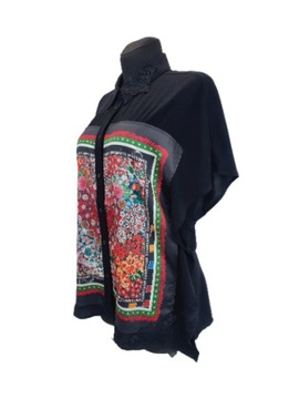 Bluzka koszulowa folkowa bandana DESIGUAL S