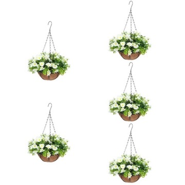 Поддельные подвесные корзины Wazo Chain Decor