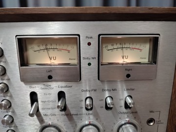 Классический винтажный дековый магнитофон SANSUI SC 5100 (1978-79 гг.) ОБЗОР