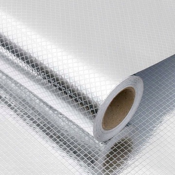 ФОЛЬГА АЛЮМИНИЕВАЯ ВОДОНЕПРОНИЦАЕМАЯ САМОКЛЕЯЩАЯСЯ 500x60