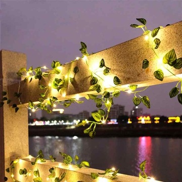 GIRLANDA SOLARNA BLUSZCZ LAMPY OGRODOWE 100LED 10M