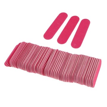 100 Jednorazowy Mini Pilnik Do Paznokci Manicure