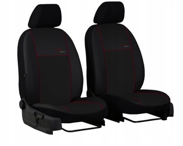 SKÓRZANE POKROWCE PRZEDNIE DO RENAULT SCENIC 2