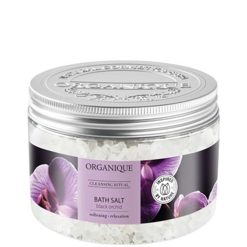 ORGANIQUE Sól do kąpieli BLACK ORCHID 600g