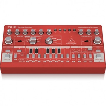 Behringer TD-3-RD Синтезатор басовой линии красный