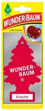 WUNDERBAUM CHOINKA ZAPACHOWA DO AUTA WIŚNIA