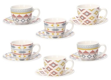 Tognana Iris Kilim 6 filiżanek do kawy espresso