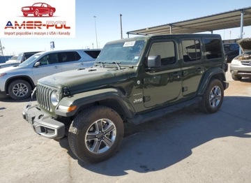 Jeep Wrangler IV 2021 Jeep Wrangler Unlimited Sahara 2021 3.6l 3.6 Benzyna 285KM