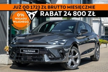 Cupra Leon II Hatchback Facelifting 1.5 eTSI MHEV 150KM 2026 Cupra Leon 1.5 eTSI 150 KM DSG - Dostępny od