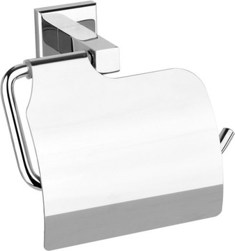 Uchwyt na papier toaletowy ścienny Quad Chrom