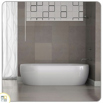 РОЛЛОННЫЕ ШТОРЫ, ЗАНАВЕСКА ДЛЯ ВАННЫ ДУША 90X240, 9 УЗОРОВ, СКАТЫВАЕМАЯ, СКАТЫВАЮЩАЯСЯ