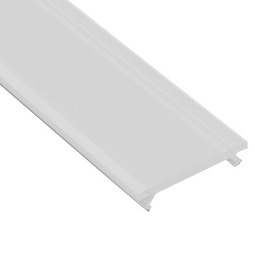 KLOSZ BASIC PVC MROŻONY DO PROFILI LED LUMINES 1M