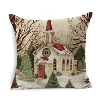 ŚWIĄTECZNA POSZEWKA NA PODUSZKĘ DEKORACYJNA 45X45