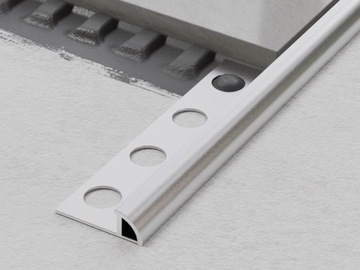 PROFIL ALUMINIOWY NAROŻNY SREBRNY ANODA 12mmx270cm