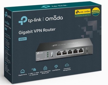 TP-LINK ER605 5-портовый двойной/множественный WAN VPN