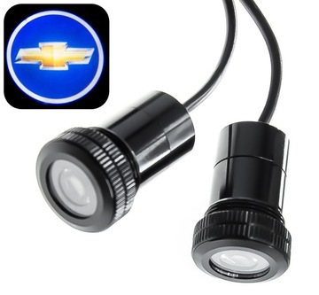 CHEVROLET Led Logo Projektor HD! WSZYSTKIE MODELE!