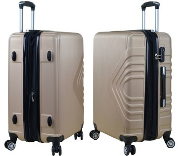 Duża twarda walizka z poszerzeniem SunBag model 8082 pojemność 115 l
