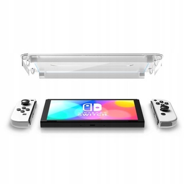 Закаленное стекло для Nintendo Switch Oled Spigen 2 шт.