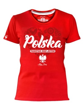DAMSKA Koszulka POLSKA orzeł MISTRZOSTWA ŚWIATA PL