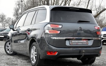 Citroen Grand C4 Picasso II Grand Picasso Facelifting 2.0 BlueHDi 150KM 2018 Citroen C4 Grand Picasso FULLED skora Blis alusy LINNE ASSIST Idealny Pano, zdjęcie 5