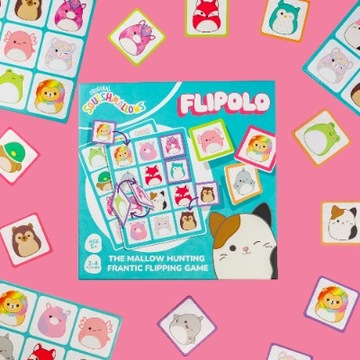 Игра для любителей Squishmallows FLIPOLO НОВАЯ стратегическая карта ОРИГИНАЛ