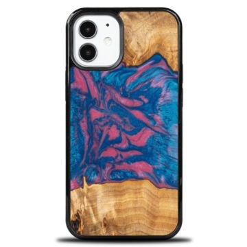 Pouzdro Bewood Unique pro iPhone 12 Mini Neonové Vegas
