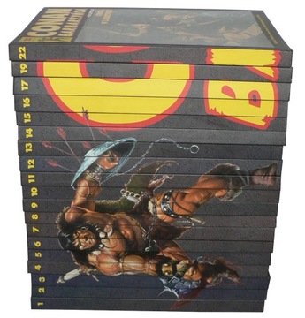CONAN BARBARZYŃCA x19 komiksów -nr 1-17,19,22 !
