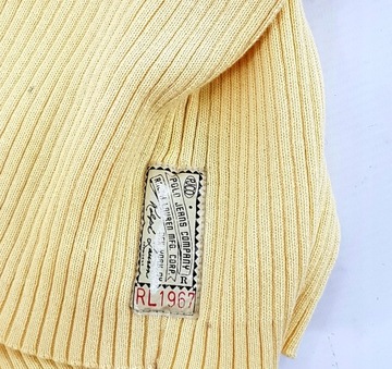 RALPH LAUREN ŻÓŁTY SWETER XL